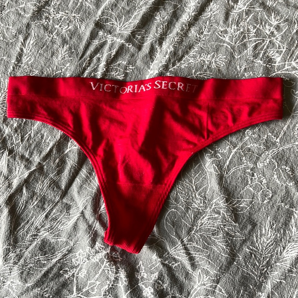Brand new red Victoria Secret Thong